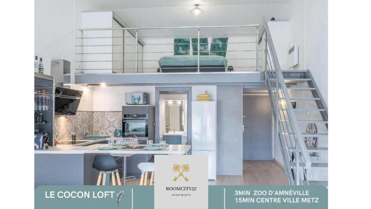 Le Cocon Loft Metz Luxembourg Un-Sejour-A-Part Leilighet Amnéville Eksteriør bilde